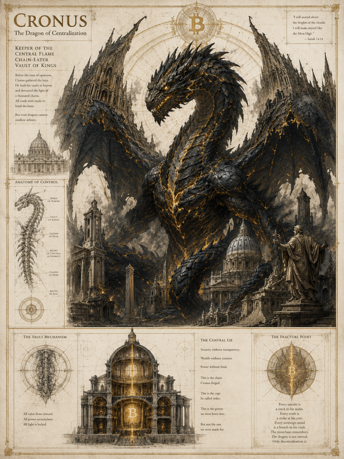 Cronus — The Dragon of Centralization — The appetite to rewrite history